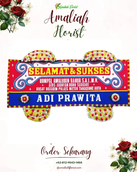 Papan Bunga Ucapan Selamat Semayu